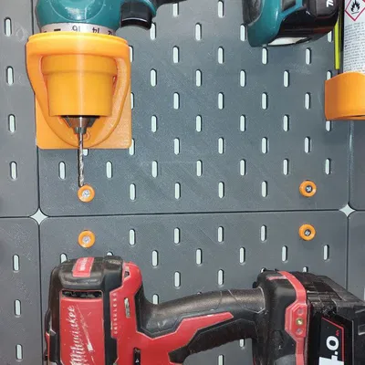 Adapter cho Giá đỡ Máy Khoan Vít trên Hệ thống Tường Skadis của Ikea