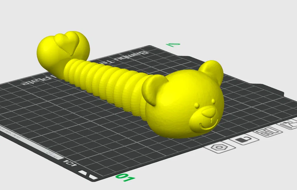 Sâu bọ gấu bông khớp nối - Image 1