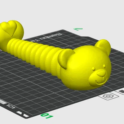 Sâu bọ gấu bông khớp nối