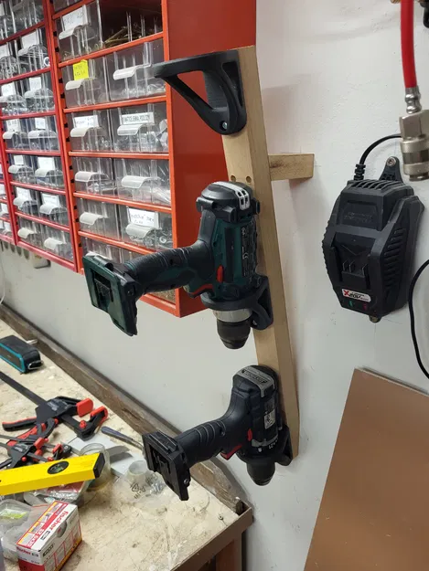 Giá đỡ treo tường cho máy khoan không dây - Image 1