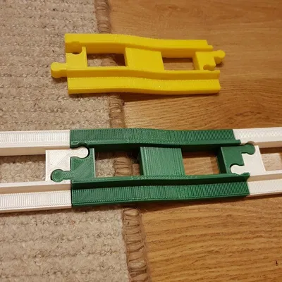 Đường ray tàu LEGO Duplo: thanh thẳng cho thảm (+v2)