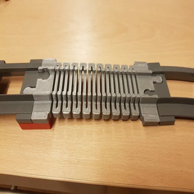 Đường ray tàu LEGO Duplo: loại thẳng co giãn (full size) - Image 2