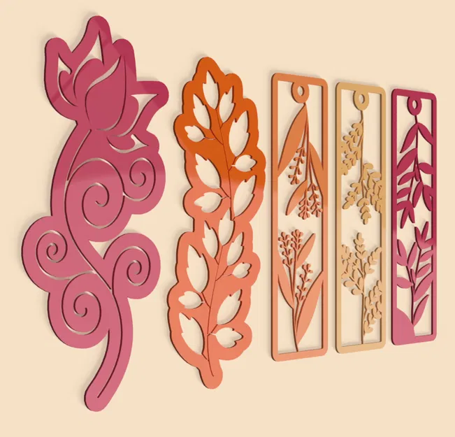 Bộ Sưu tập Đánh dấu trang Hoa - Image 2