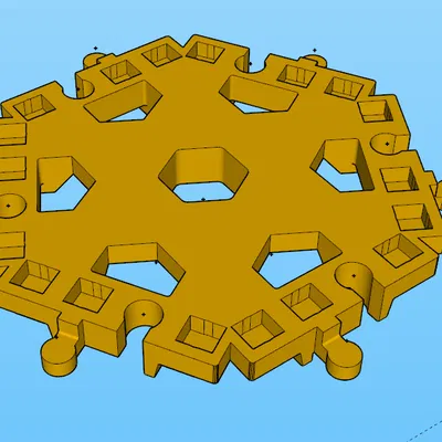 Đường ray LEGO Duplo: Giao lộ (3 x 60°)