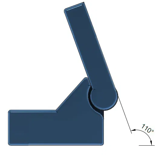 Bản lề cửa silo Baxi tpk HS20 - Image 3