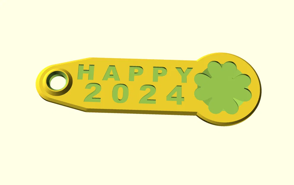 Tiền xu xe đẩy hàng - Chúc mừng năm 2024 - Image 1