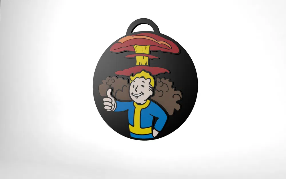 Huy Hiệu Ba Lô - Vault Boy (FallOut) - Image 2