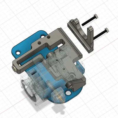 Cập nhật - Sidewinder X1 - Mount cho Biqu H2 Extruder