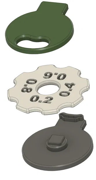 Chỉ Báo Bép (Nozzle) Điều Chỉnh Được Cho Các Cỡ 0.2, 0.4, 0.6, 0.8mm Phổ Biến - Image 2