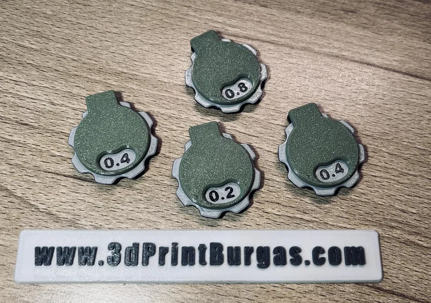 Chỉ Báo Bép (Nozzle) Điều Chỉnh Được Cho Các Cỡ 0.2, 0.4, 0.6, 0.8mm Phổ Biến - Image 5