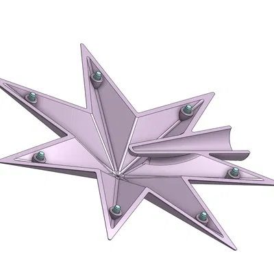 Ngôi sao Giáng sinh cho cây thông