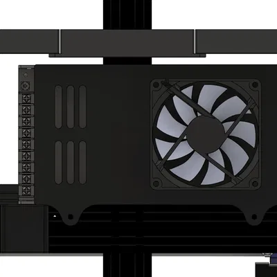 Nắp Nguồn Ender 3 V2 Gắn Quạt 92mm