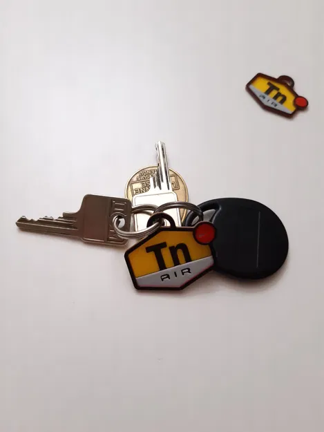 Móc khóa logo Nike Air Tn - Image 1