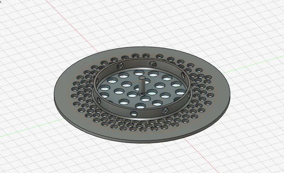 Nắp Cống Phòng Tắm Đơn Giản (75mm/ø) - Image 1