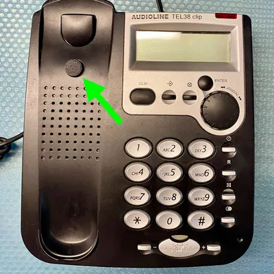 Kẹp Điện Thoại Audioline TEL38 - Giá Đỡ Tai Nghe Khi Gắn Tường