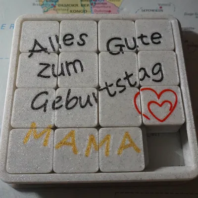 Puzzle Trượt Quà Sinh Nhật Mẹ