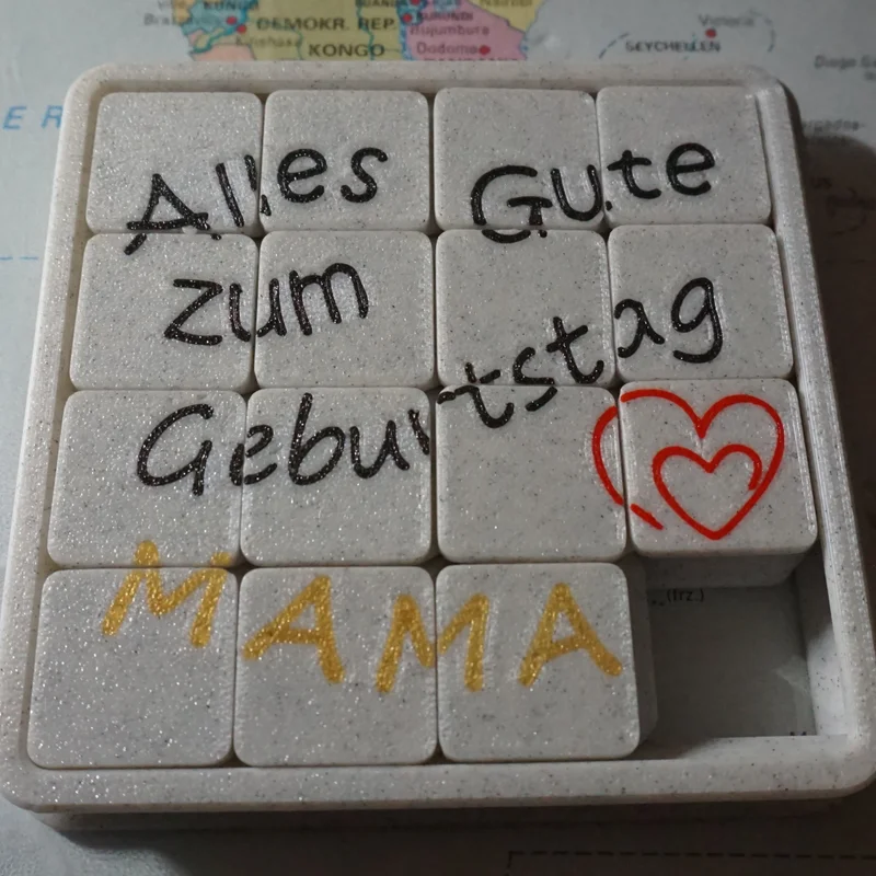 Puzzle Trượt Quà Sinh Nhật Mẹ