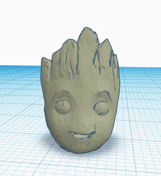 Nắp Tuýp Kem Đánh Răng Baby Groot - Image 2