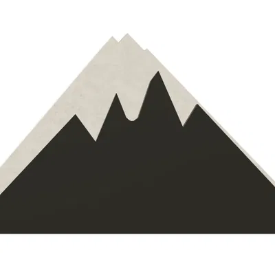 Kẹp Giấy Ăn Hình Núi