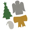 Trang Trí Quà Giáng Sinh - Cây Thông, Thiên Thần, Nơ, Ông Già Noel - Thumbnail 3