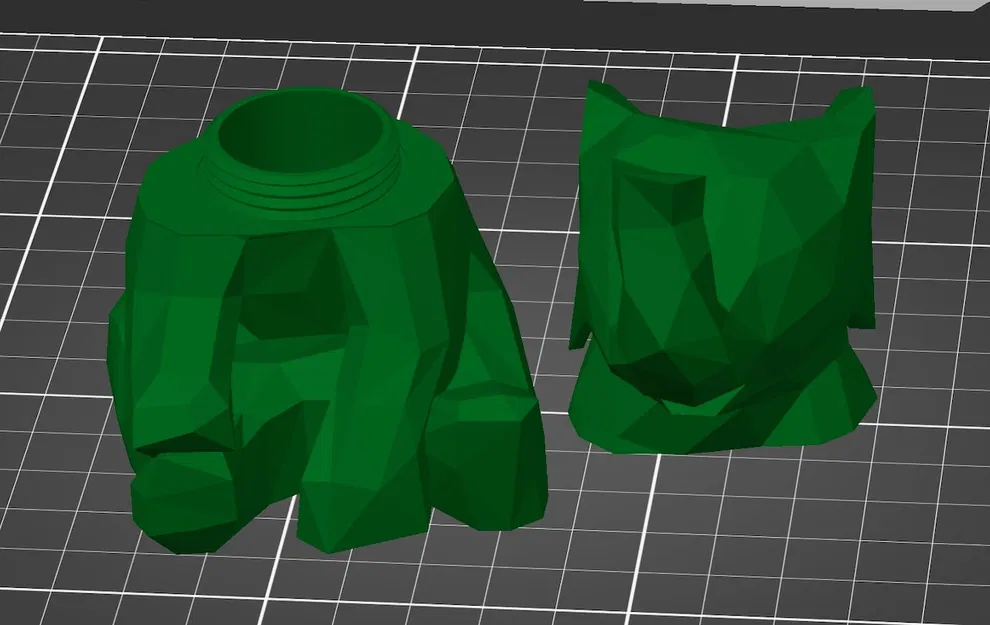 Voi low poly có ngăn bí mật - Image 1