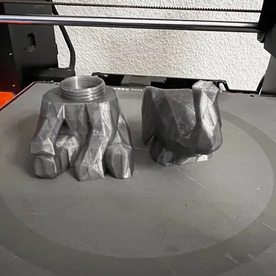 Voi low poly có ngăn bí mật