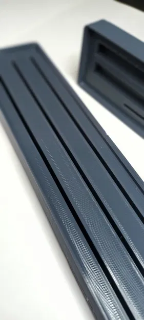 Khuôn Giữ Thước Kẻ & Bút Chì Gridfinity - Bộ Tổ Chức Chia Đôi 1x9 - Image 6