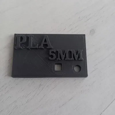 Mẫu test kiểm tra độ chính xác máy in 3D