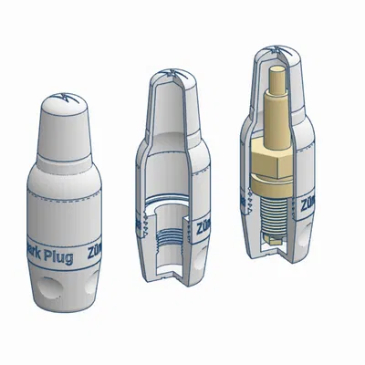 Chỗ Để Bugi Xe Máy - Ø 10, Ø 12, Ø 14 mm