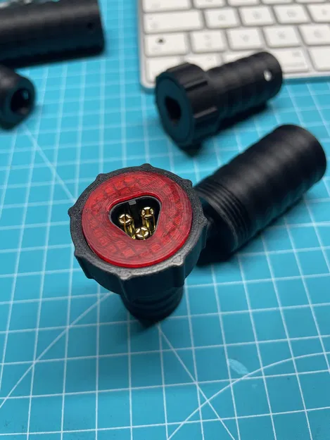 MTW-60 Nhựa In 3D - Nút Bịt Bảo Vệ Cho Đầu Nối Chống Nước MT-60 - Image 2