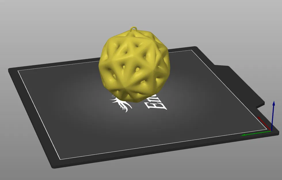 Mô hình quả châu Giáng sinh trông mềm mại - Image 1