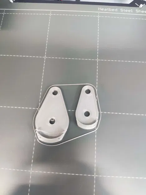 Giá đỡ thanh treo rèm IKEA (file STEP) - Image 4