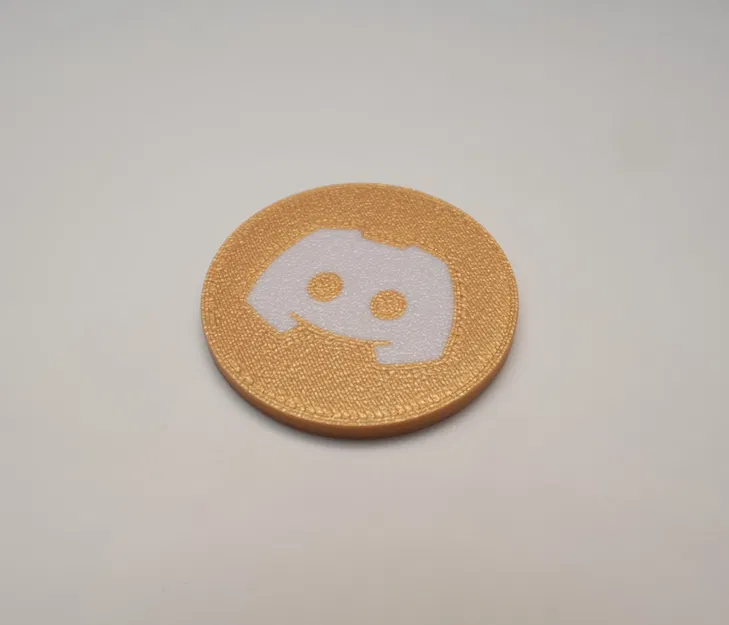 Đồng Xu Logo Discord Đa Sắc Màu - Image 1