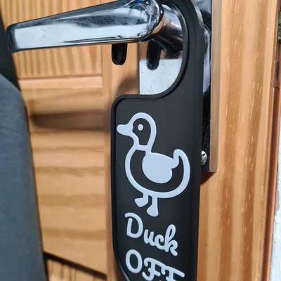 Móc Treo Cửa "Vịt Biến Đi"