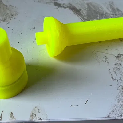 Chân đế xoay cắt gốm sứ dài