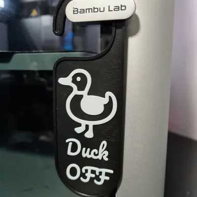 Móc Treo Cửa "Vịt Biến Đi"