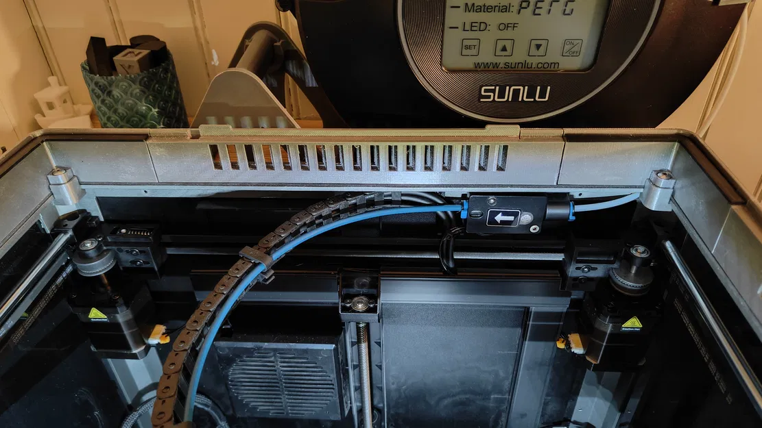 Khóa cho bộ Nâng Nắp Kính NorcoT Creality K1 Max (có Khe Thông Gió Trượt) - Image 2