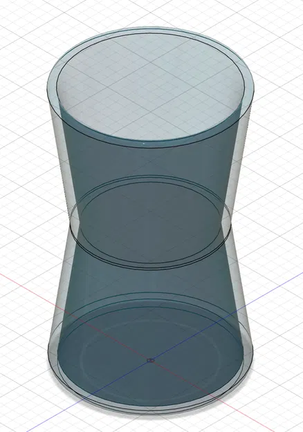 Bình Hoa Kiểu Đồng Hồ Cát - Image 1