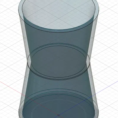 Bình Hoa Kiểu Đồng Hồ Cát