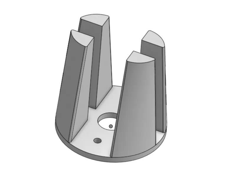 Đế Motor Nhỏ Cho Máy Bay R/C Ván Xốp - Image 2