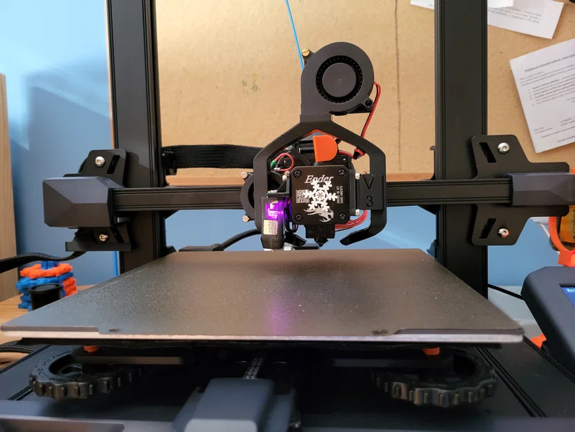 Ống dẫn gió quạt tản nhiệt Ender 3 S1 - Cho quạt 5015 - Nhìn rõ lớp đầu tiên - Image 4