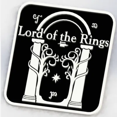 Chúa Tể Của Những Chiếc Nhẫn — Đế Lót Ly Cổng Moria