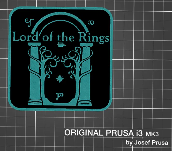 Chúa Tể Của Những Chiếc Nhẫn — Đế Lót Ly Cổng Moria - Image 2