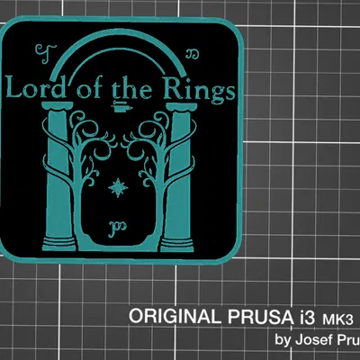 Chúa Tể Của Những Chiếc Nhẫn — Đế Lót Ly Cổng Moria