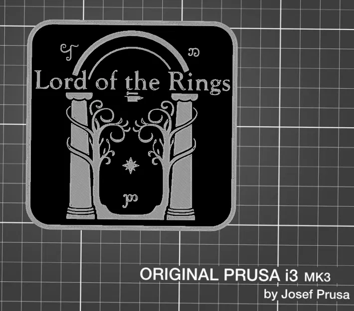 Chúa Tể Của Những Chiếc Nhẫn — Đế Lót Ly Cổng Moria - Image 3