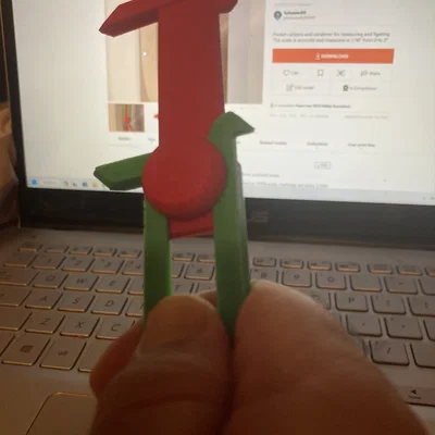 Thước Kẹp Fidget 0~2" đường kính ngoài và trong