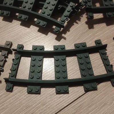 Tàu Lego - Ray đường ray tròn