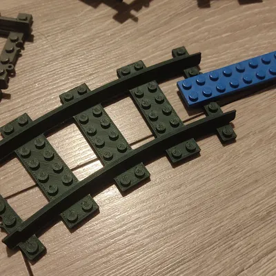 Tàu Lego - Ray đường ray tròn