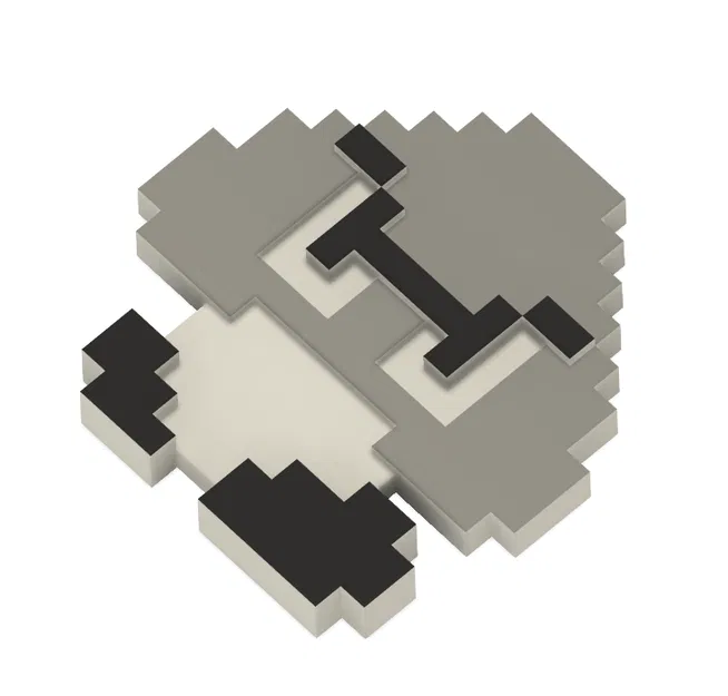 Mô hình Goomba Sprite 3D - Image 1