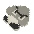 Mô hình Goomba Sprite 3D - Thumbnail 1